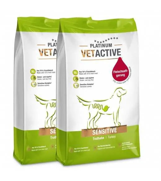 Platinum Vetactive Sensitiv – Hundefoder - 5, 10 eller 15 kg.