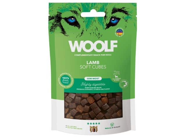 Woolf Soft Cubes Lamb, 100g