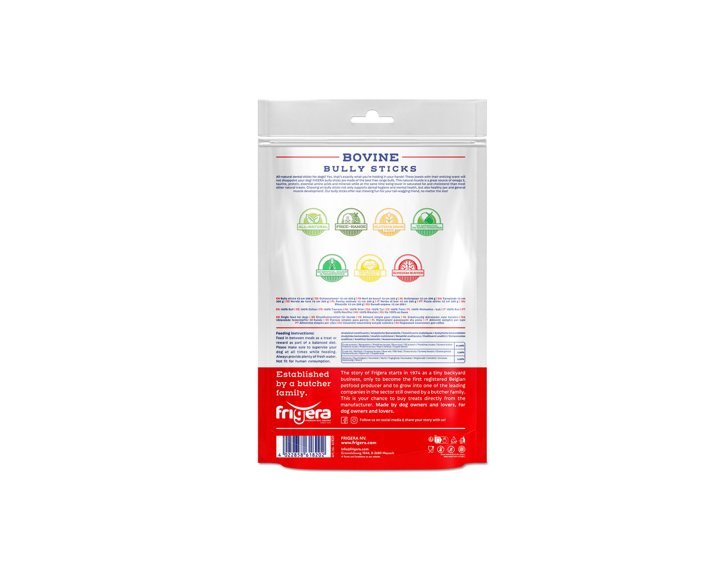 Bully sticks - energistænger/oksepenis - 200 g