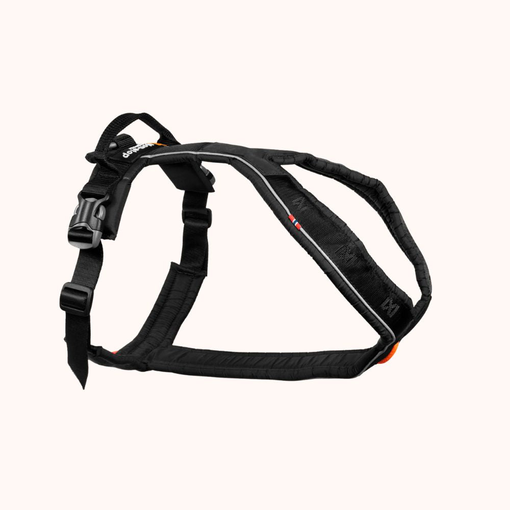 Line harness grip - hundesele med håndtag