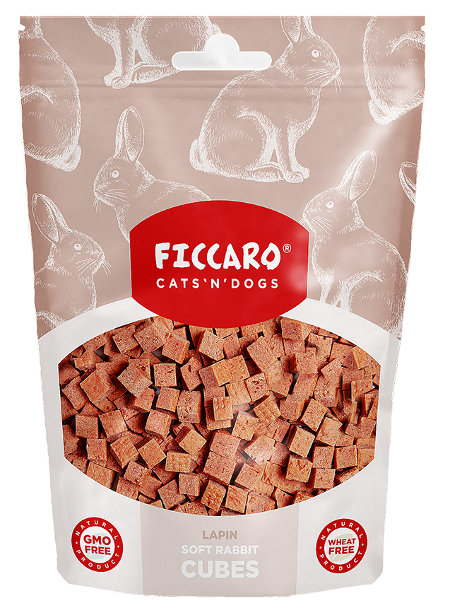 Små godbidder(Cubes) med kanin