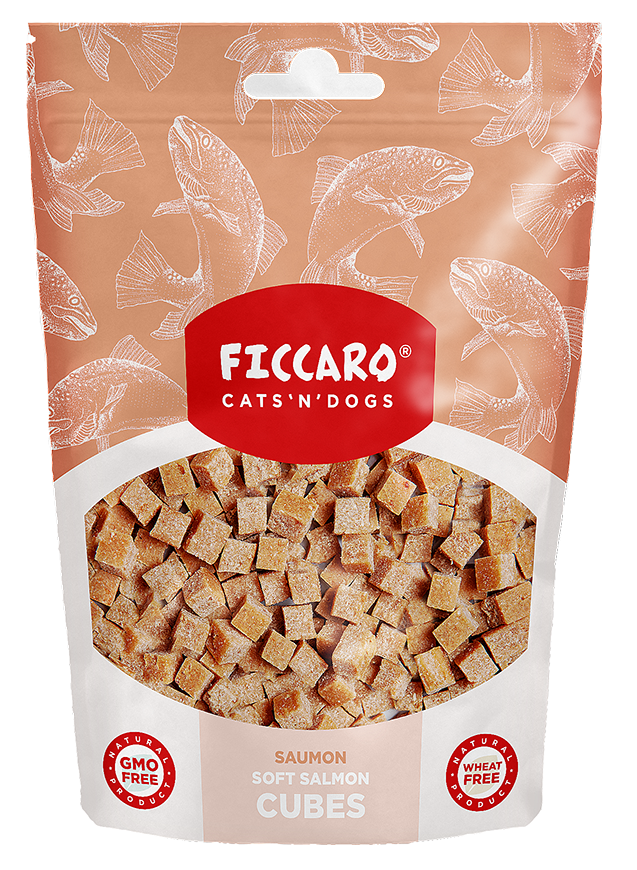 Små godbidder(Cubes) med laks