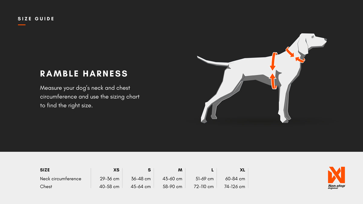 Ramble harness - hundesele
