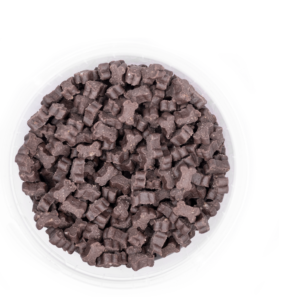 Semi Moist mini bones m. vildt - 500 g.