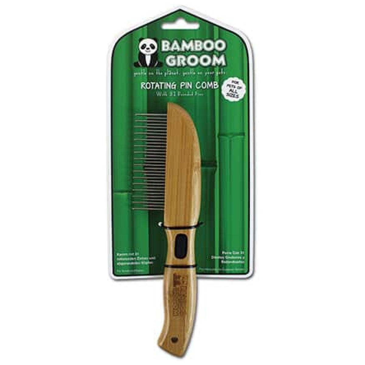 Bamboo Groom kam med roterende tænder i original emballage