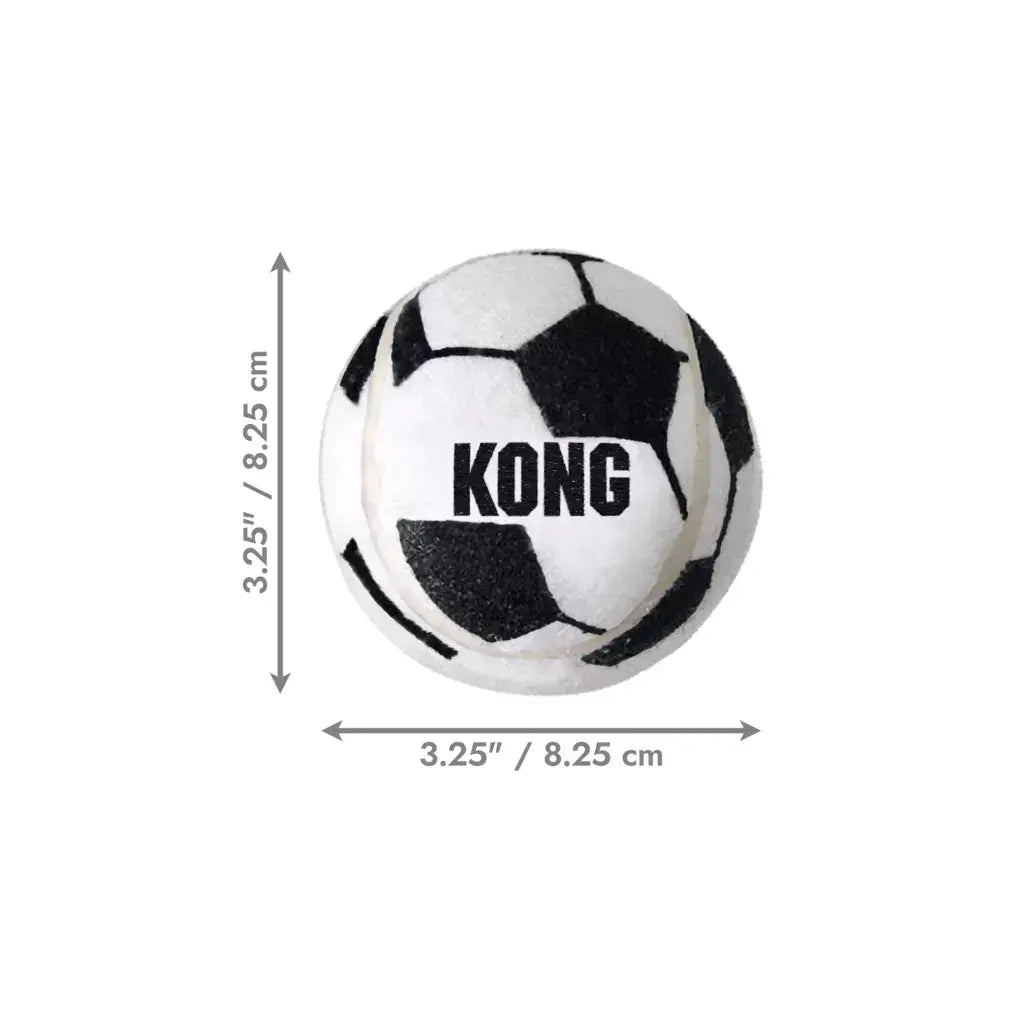 KONG Sport Soccer Ball 2 eller 3 pak - Hundebolde