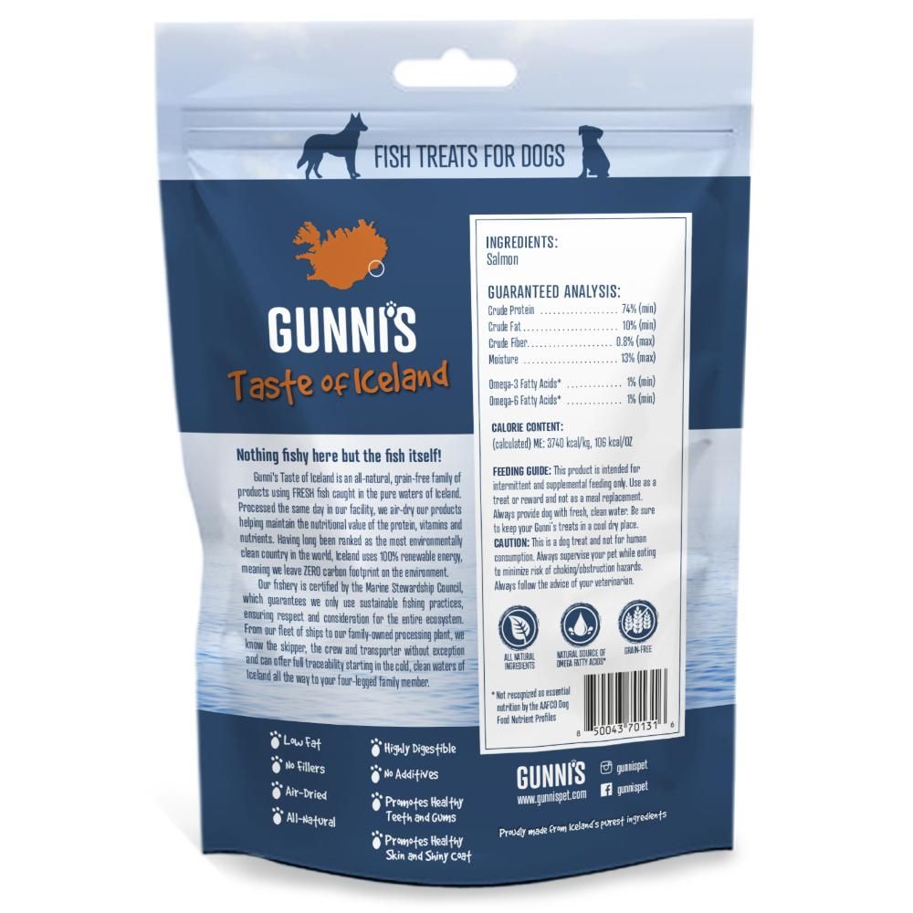 Gunnis Strimler Lakseskind 71 g