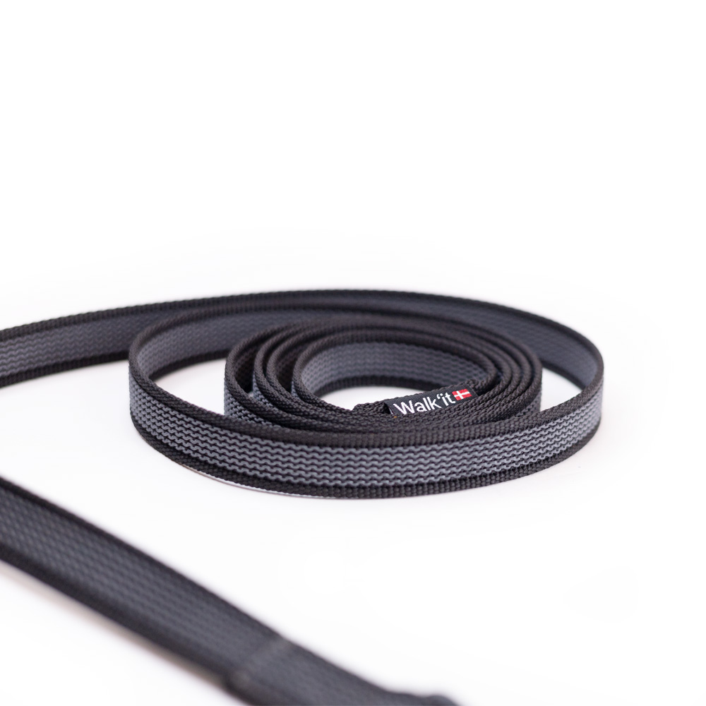 Walk’it sporline i sort – 3 meter rullet sammen