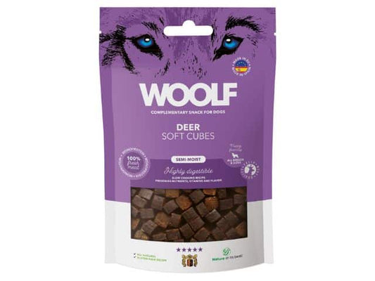 Woolf Soft Cubes Hjort, 100g