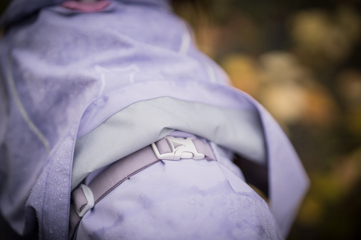 Cloudshell Rain jacket - Brown