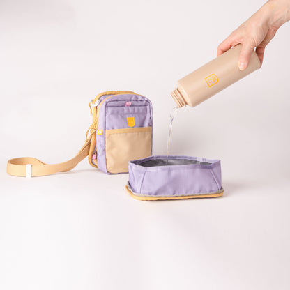 Hydration Shoulder Bag Lavender Mix - Godbidstaske