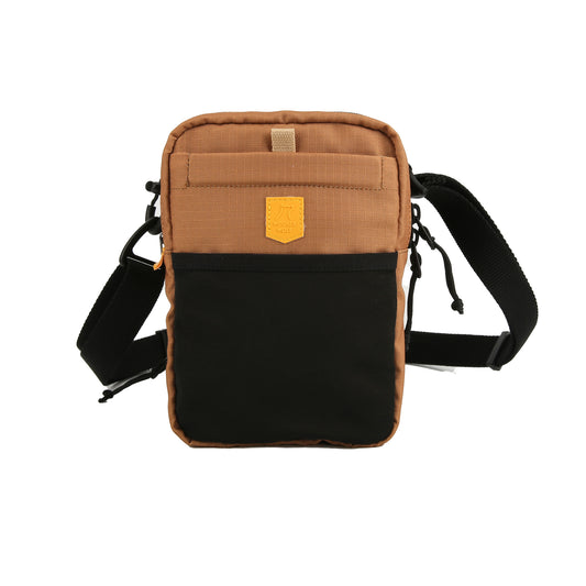 Hydration Shoulder Bag Wood Brown Mix - Godbidstaske