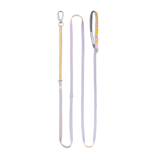 Multi-use Leash Thin Lavender Mix - Hundesnor multi