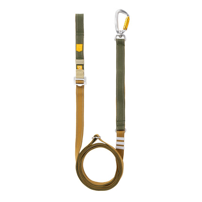 Multi-use Leash Wood Brown Mix - Hundesnor multi