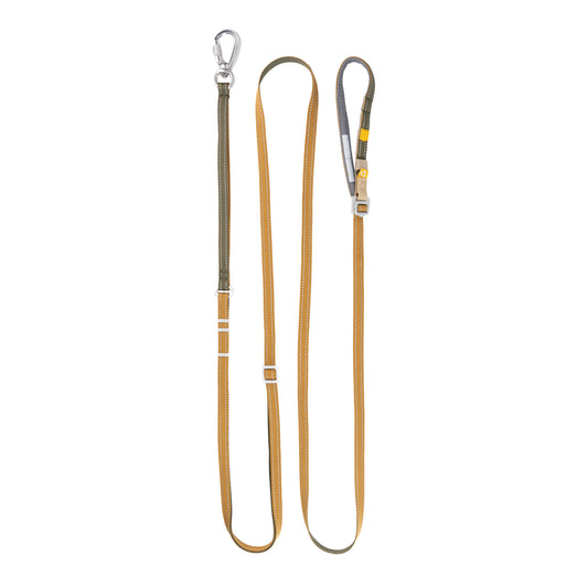 Multi-use Leash Thin Wood Brown Mix - Hundesnor multi