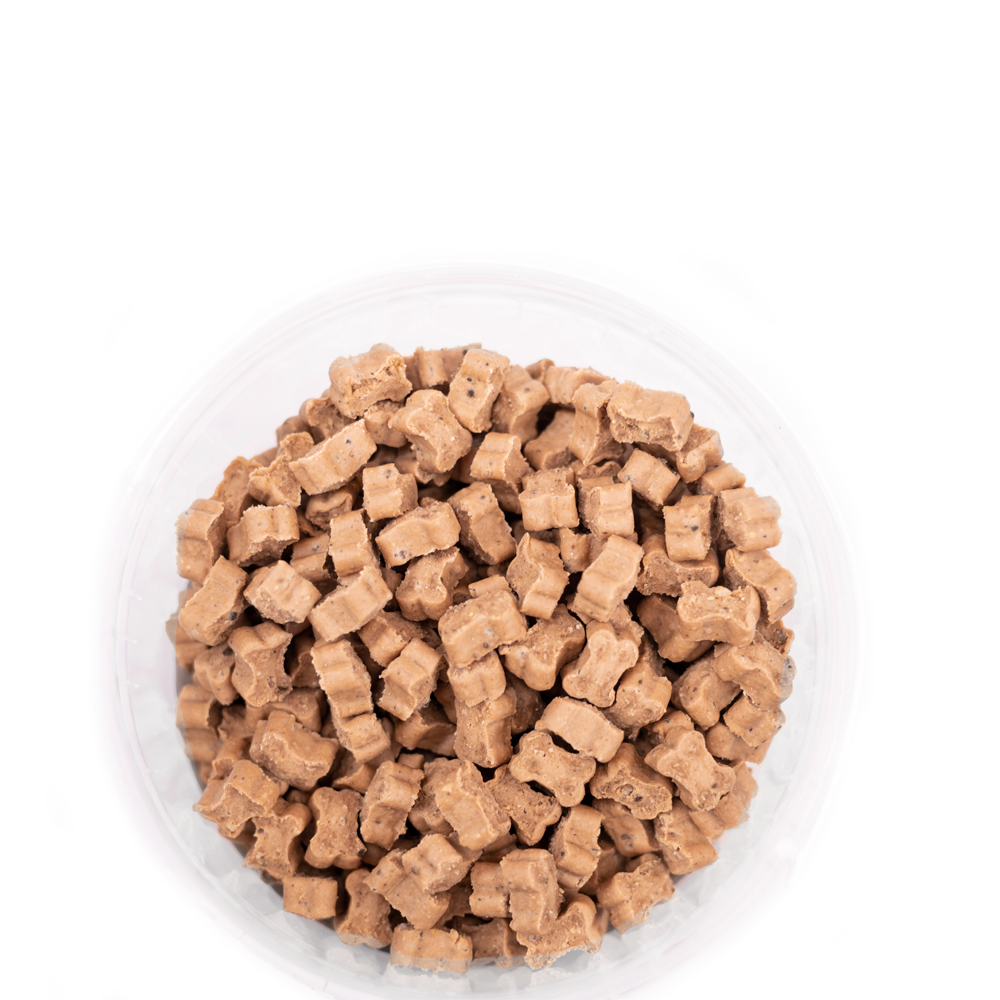 Semi Moist mini bones m. laks - 500 g.