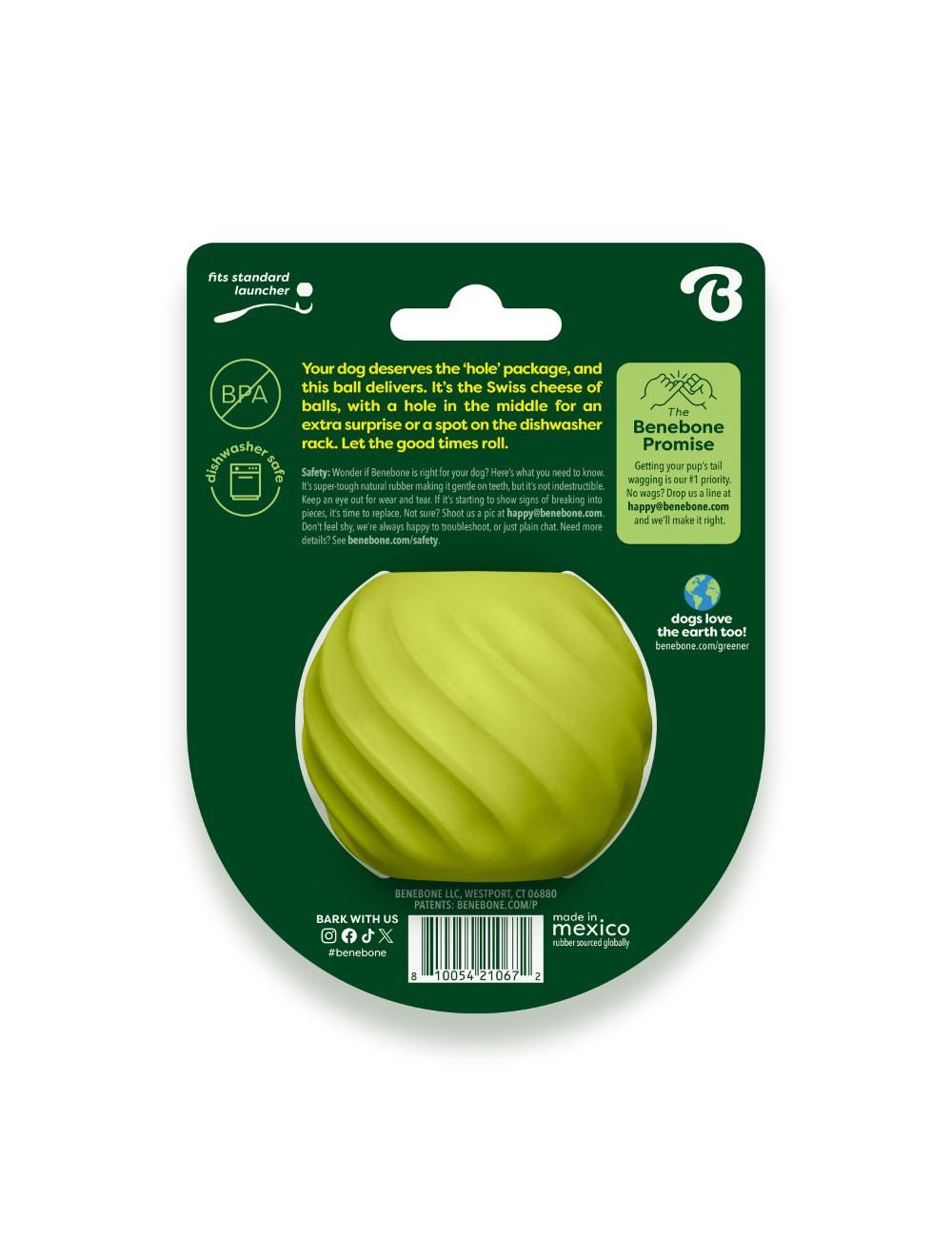 Benebone Bounce Ball - aktiveringslegetøj