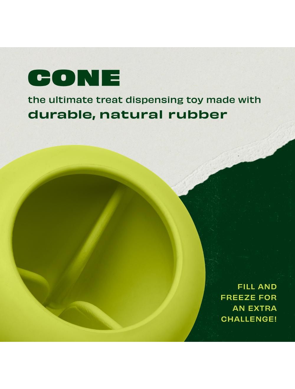 Benebone Bounce Cone - aktiveringslegetøj