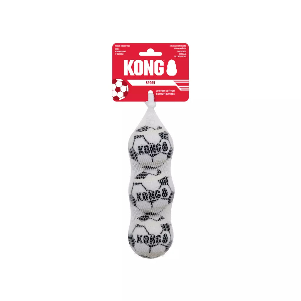 KONG Sport Soccer Ball 2 eller 3 pak - Hundebolde