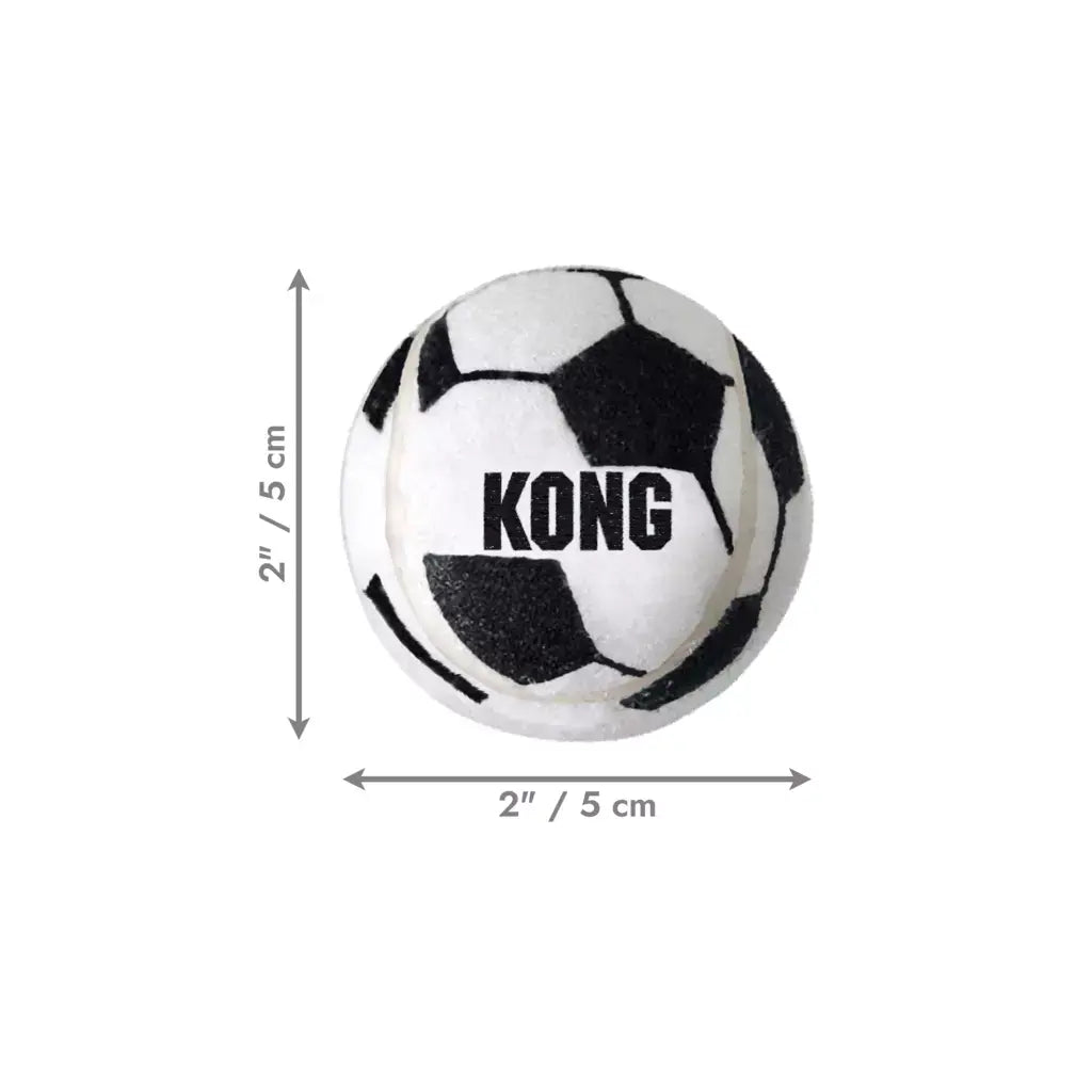 KONG Sport Soccer Ball 2 eller 3 pak - Hundebolde