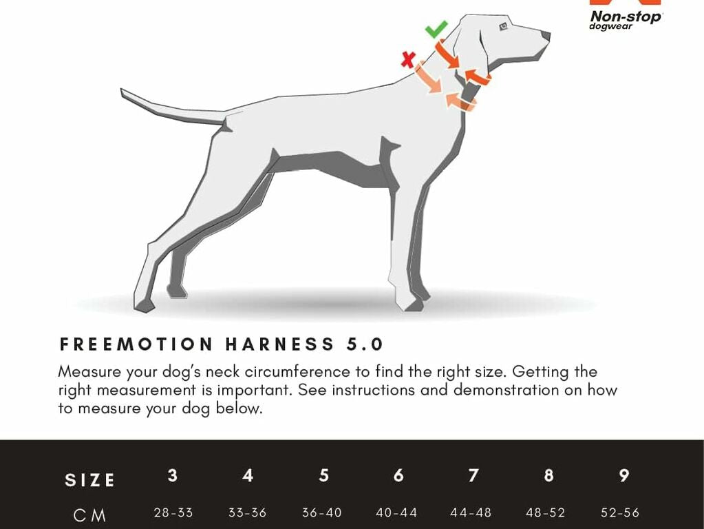 Non-Stop Sele Fremotion 5.0 - løbesele til hund