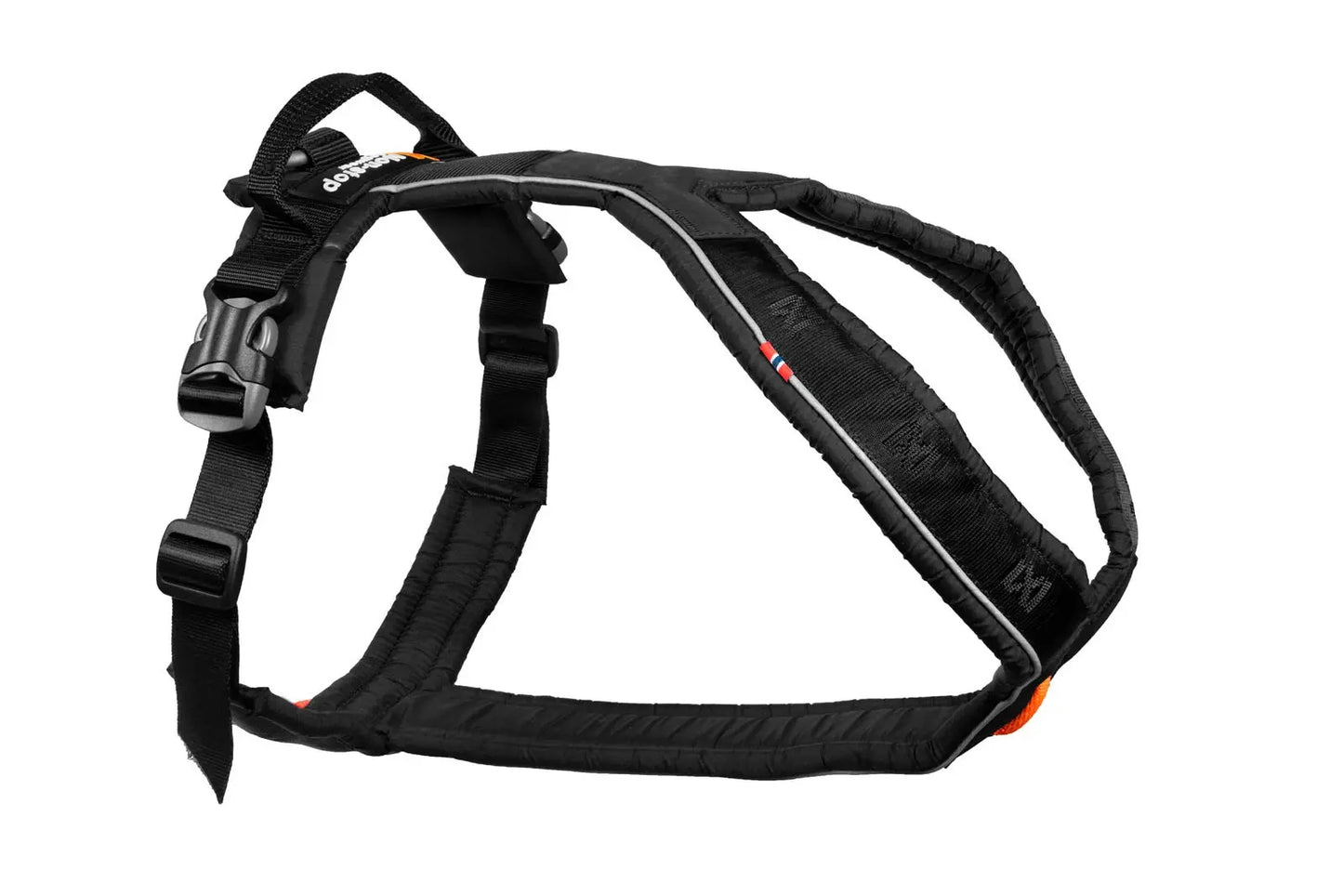 Line harness grip - hundesele med håndtag