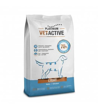Platinum Vetactive Light – Hundefoder - 5, 10 eller 15 kg.