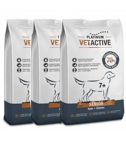 Platinum Vetactive Senior – Hundefoder - 5, 10 eller 15 kg.