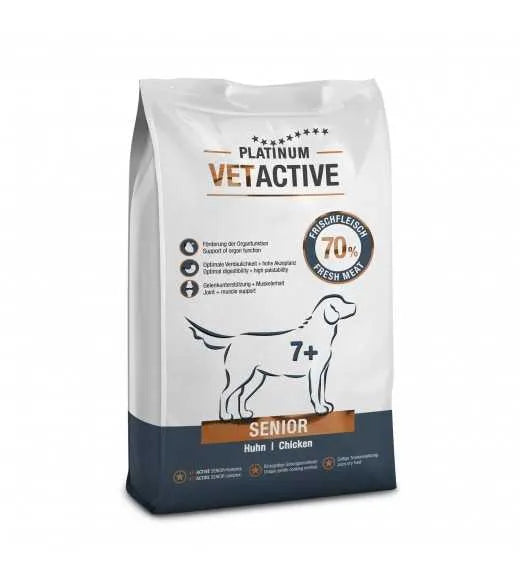 Platinum Vetactive Senior – Hundefoder - 5, 10 eller 15 kg.