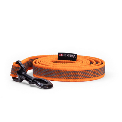 Walkit anti slip sporline uden håndtag i orange 2 meter