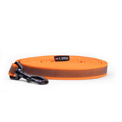Walkit anti slip sporline uden håndtag i orange 5 meter