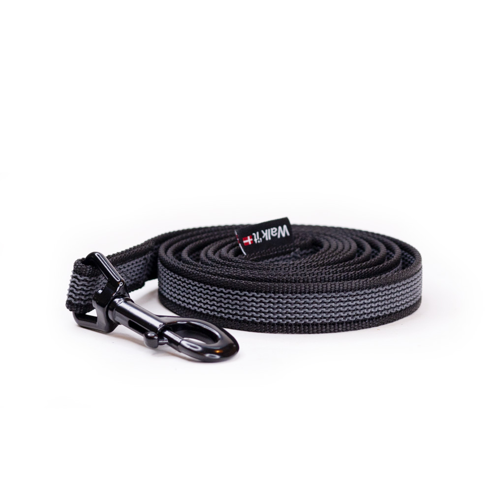 Walkit anti slip sporline uden håndtag i sort 2 meter
