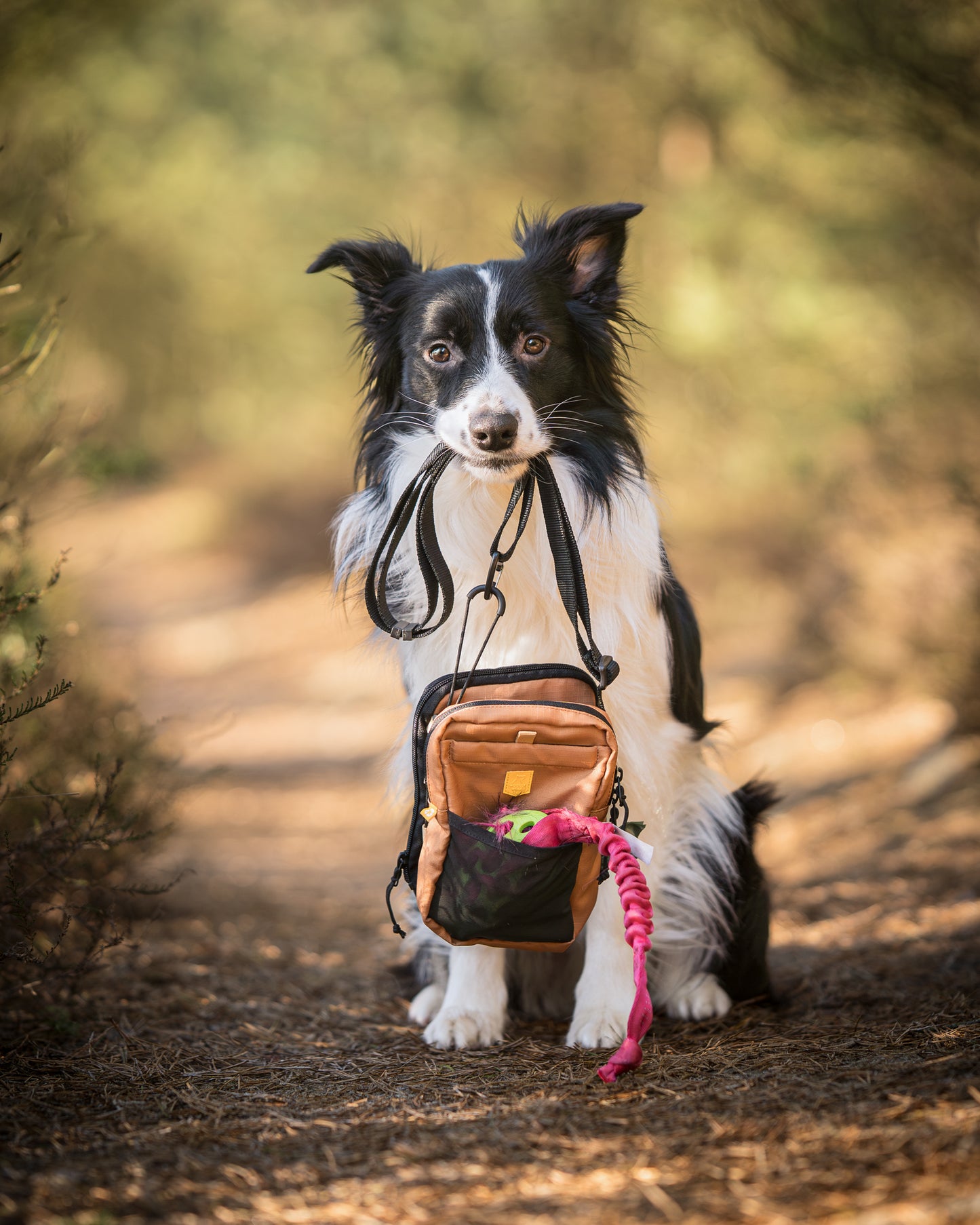 Hydration Shoulder Bag Wood Brown Mix - Godbidstaske