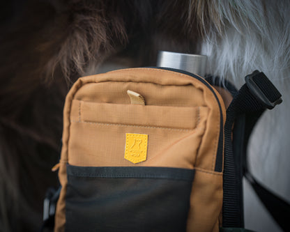 Hydration Shoulder Bag Wood Brown Mix - Godbidstaske